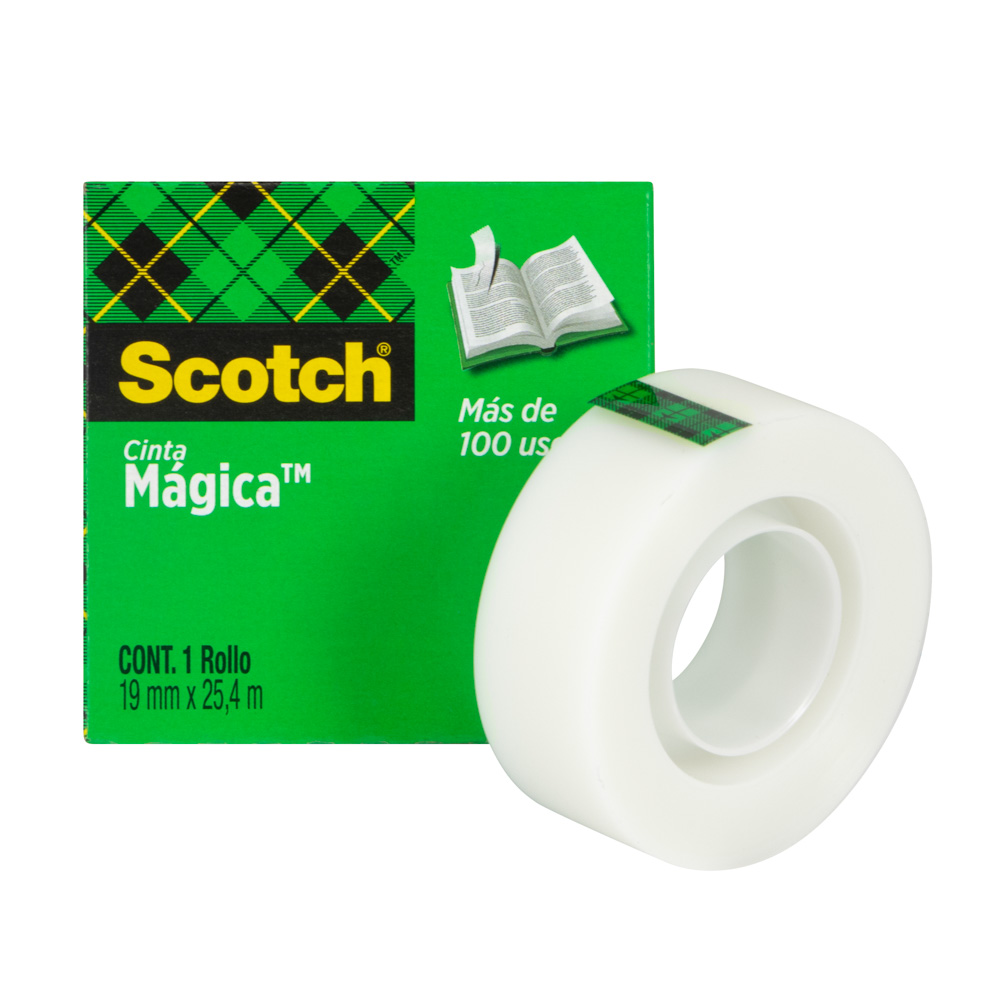 TAPE SCOTCH CINTA MAGICA 19MM X 25M