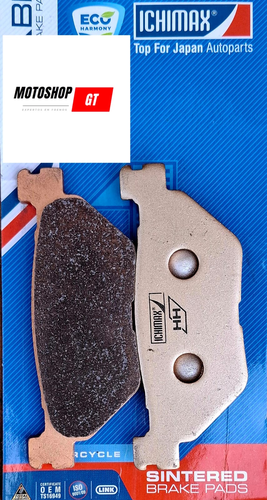Pastilla de Freno Trasera Yamaha TENERE 1200 ICHIMAX