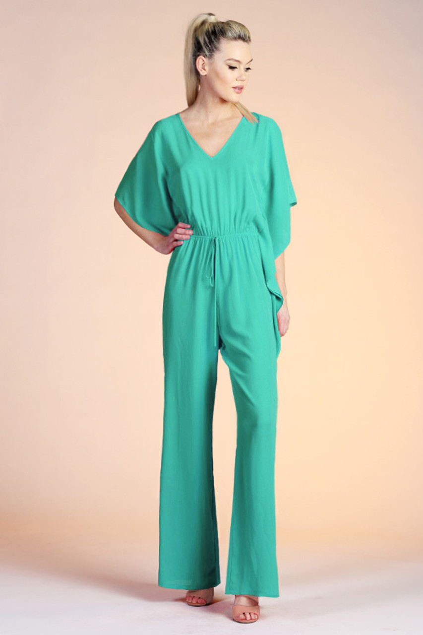 Jade Caftan Romper (Talla S) thumbnail