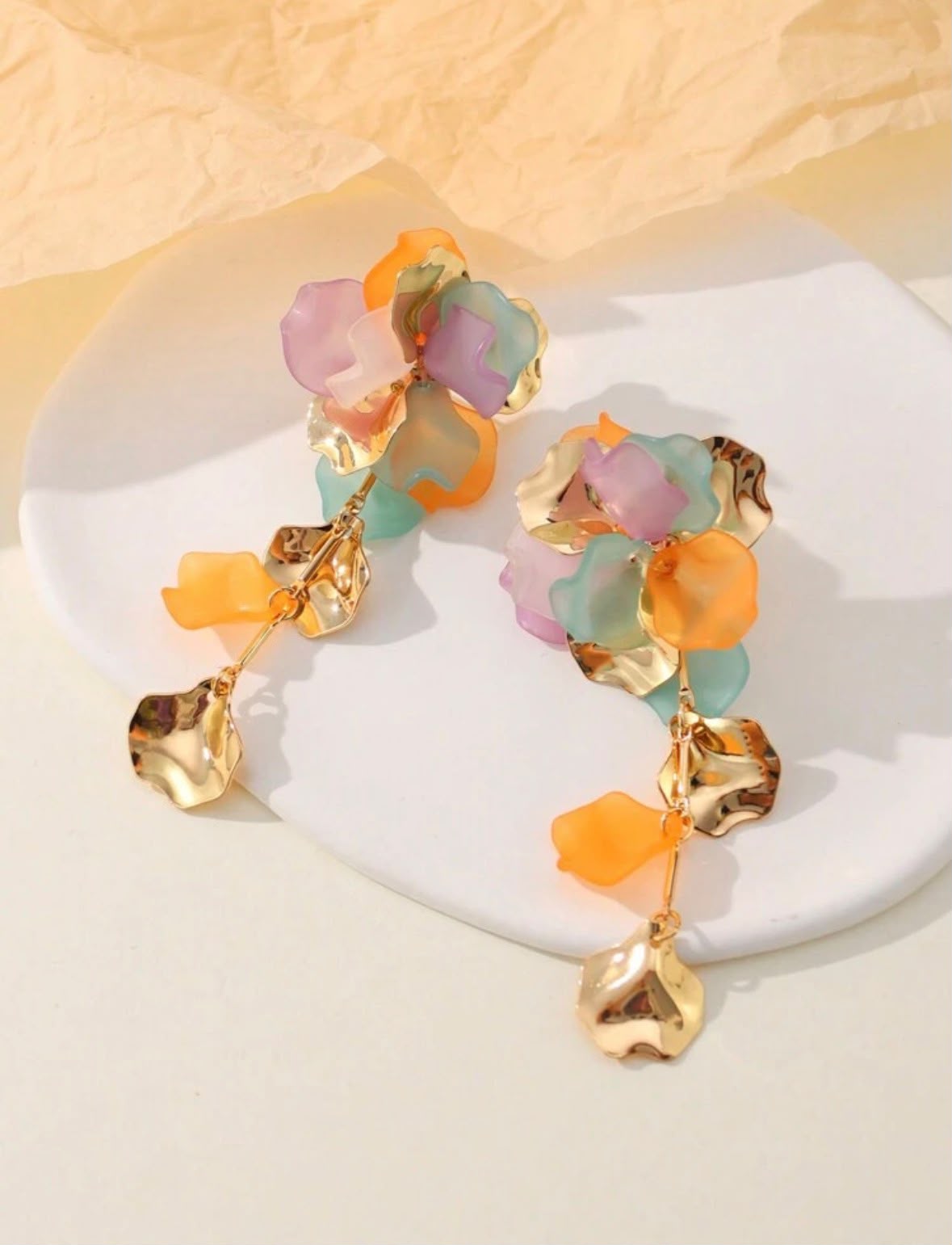 Bohemian Multicolor Pastoral Earrings