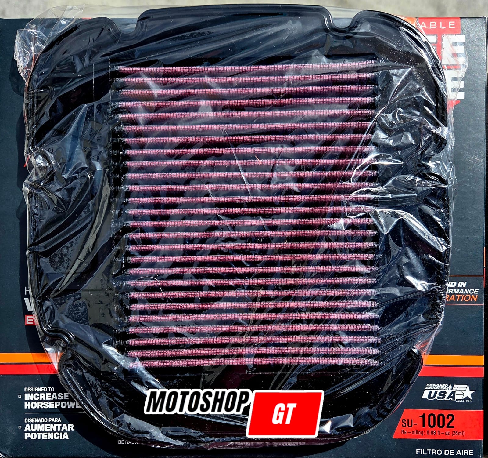 Filtro de Aire Alto Flujo SUZUKI DL V-STROM 650 2004-2025