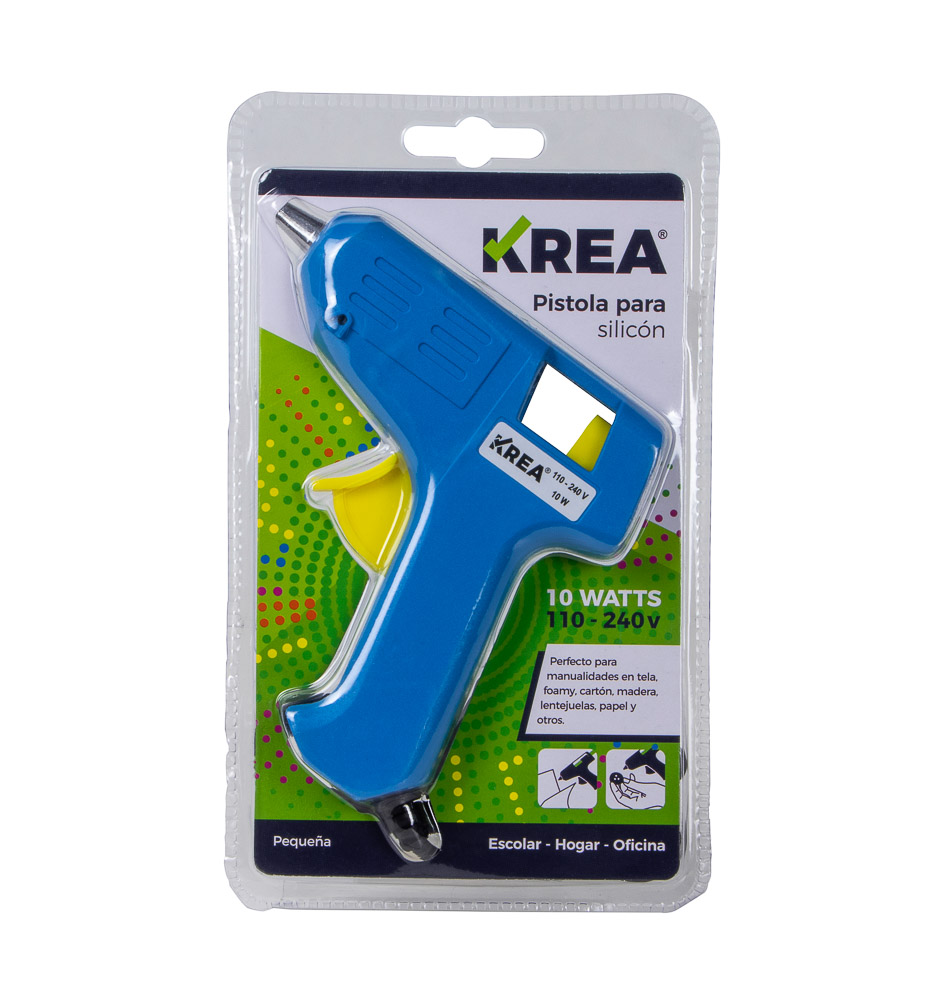 PISTOLA PARA SILICON KREA PEQUEÑA 10W VERDE