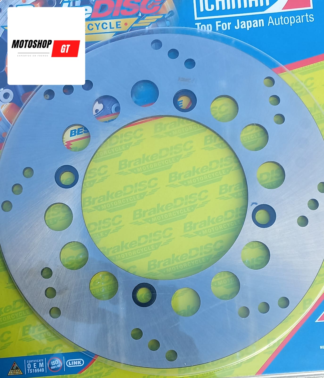 Disco de freno trasero DR650 ICHIMAX