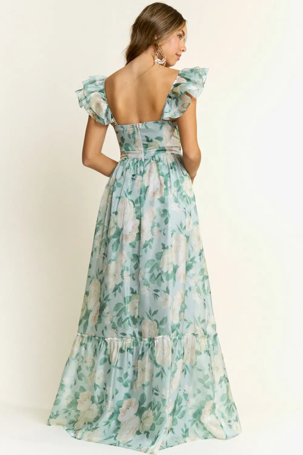 Light Multicolor Maxi Dress (Talla M) thumbnail