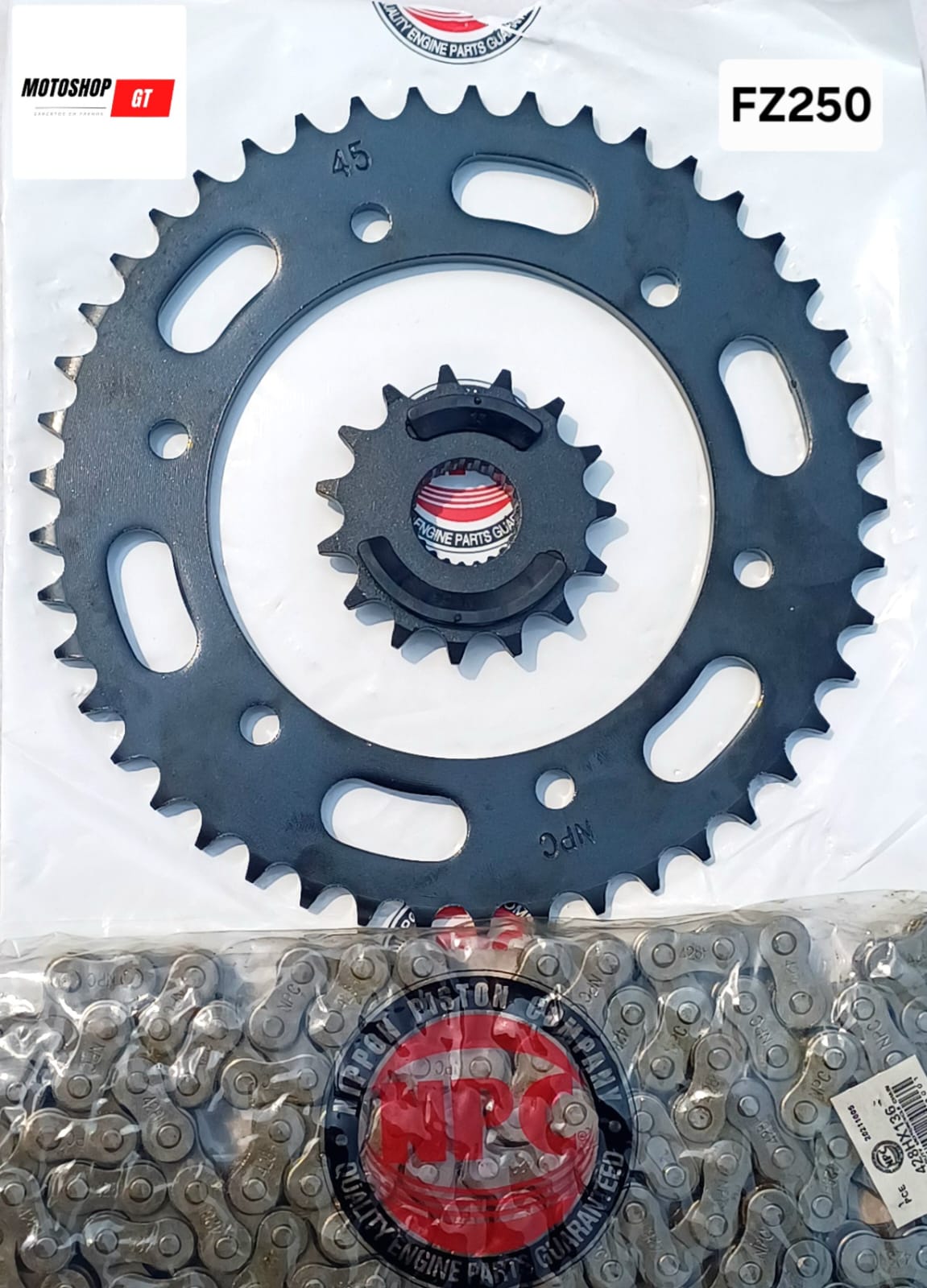 Kit de Arrastre Yamaha FZ250 NPC
