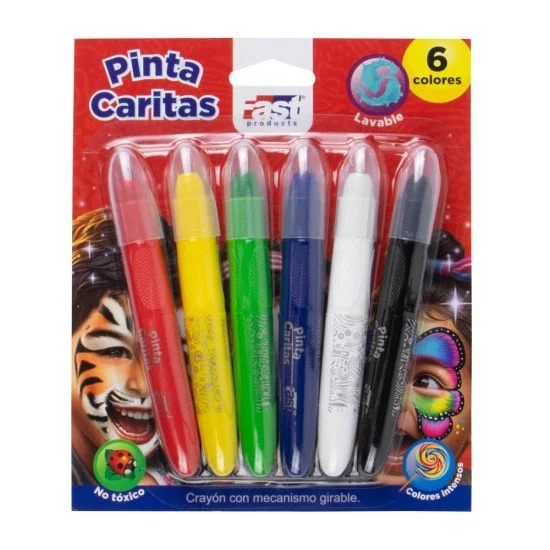 PINTA CARITA FAST 6 COLOR