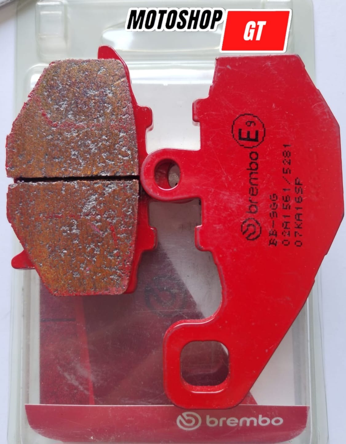 Pastilla de Freno Trasera KAWASAKI NINJA 650 BREMBO