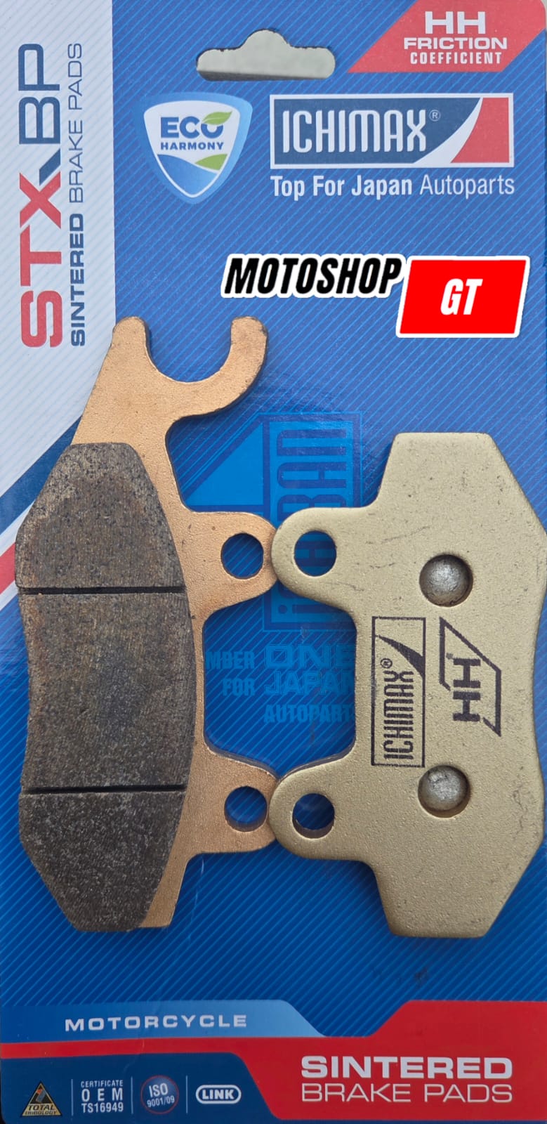 Pastilla de Freno Delantera Kawasaki KLR650 ICHIMAX
