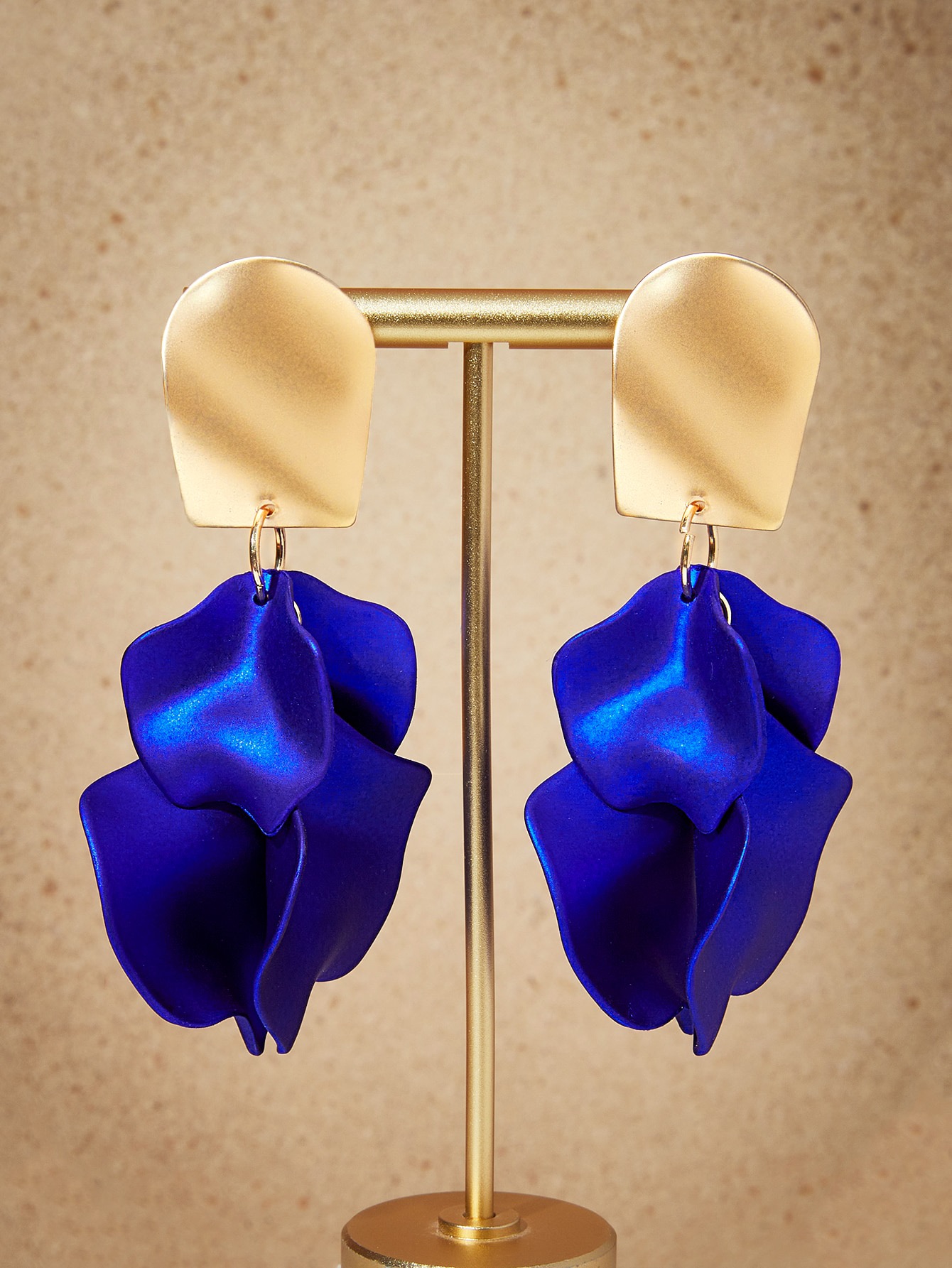Blue Andkiss Petal Drop Earrings thumbnail