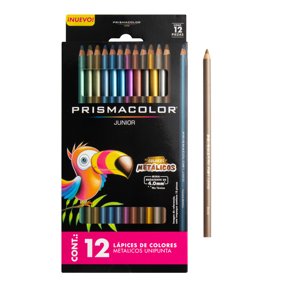 CRAYON DE MADERA PRISMACOLOR ESCOLAR 2135896 12 COL. LARGO PASTEL