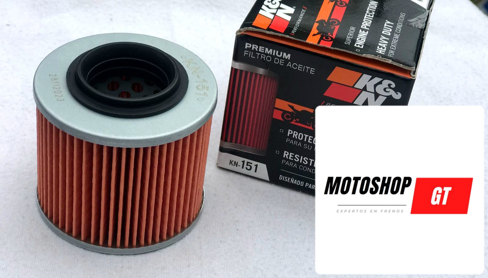 Filtro De Aceite KN-151 BMW R1200R / R1200S