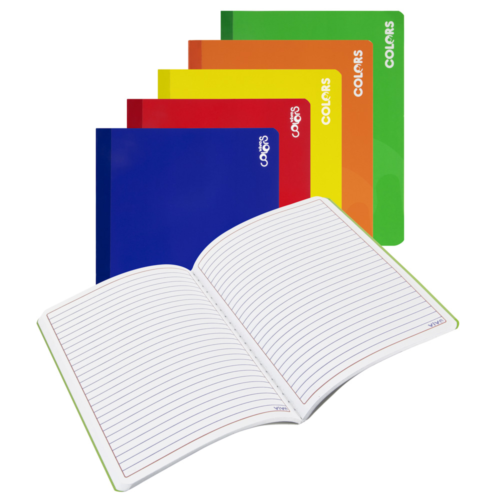 CUADERNO COSIDO VIVO T/CARTA 100H. LINEAS