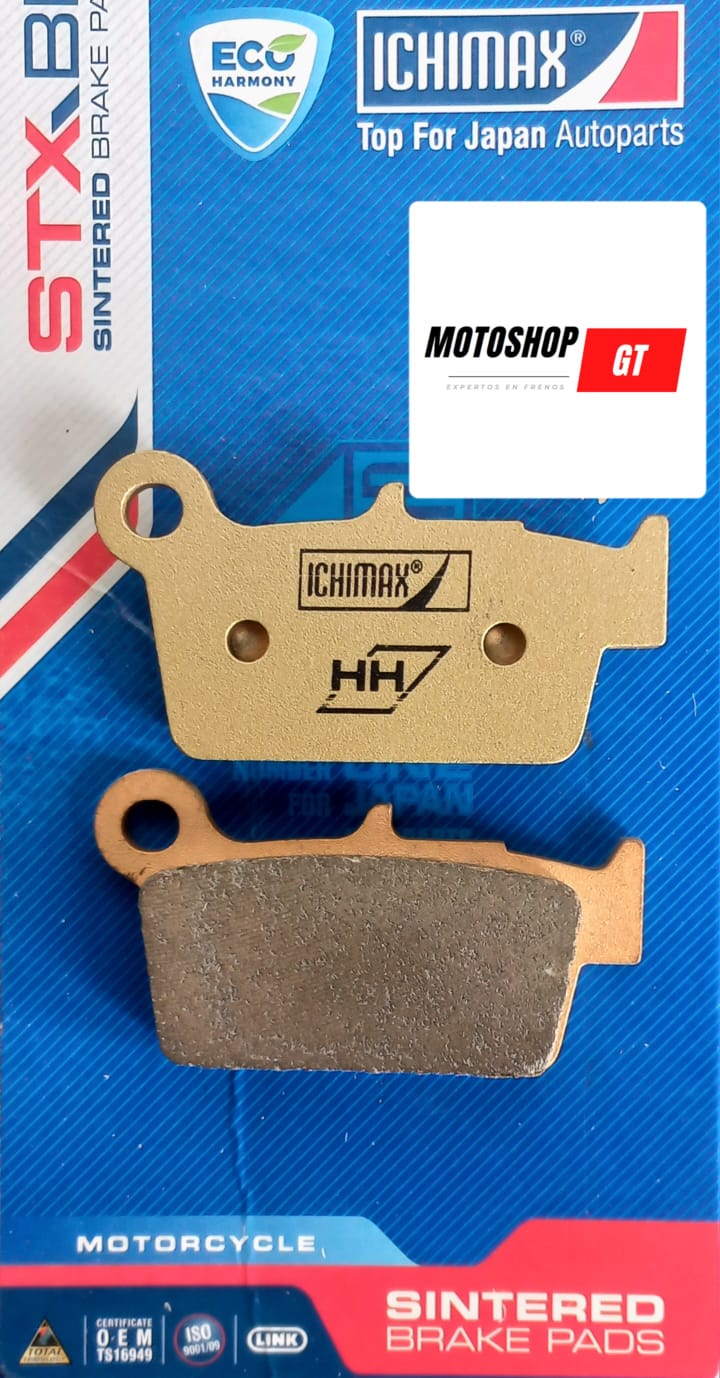 Pastilla de Freno Trasera YAMAHA WR 250 / 450 ICHIMAX