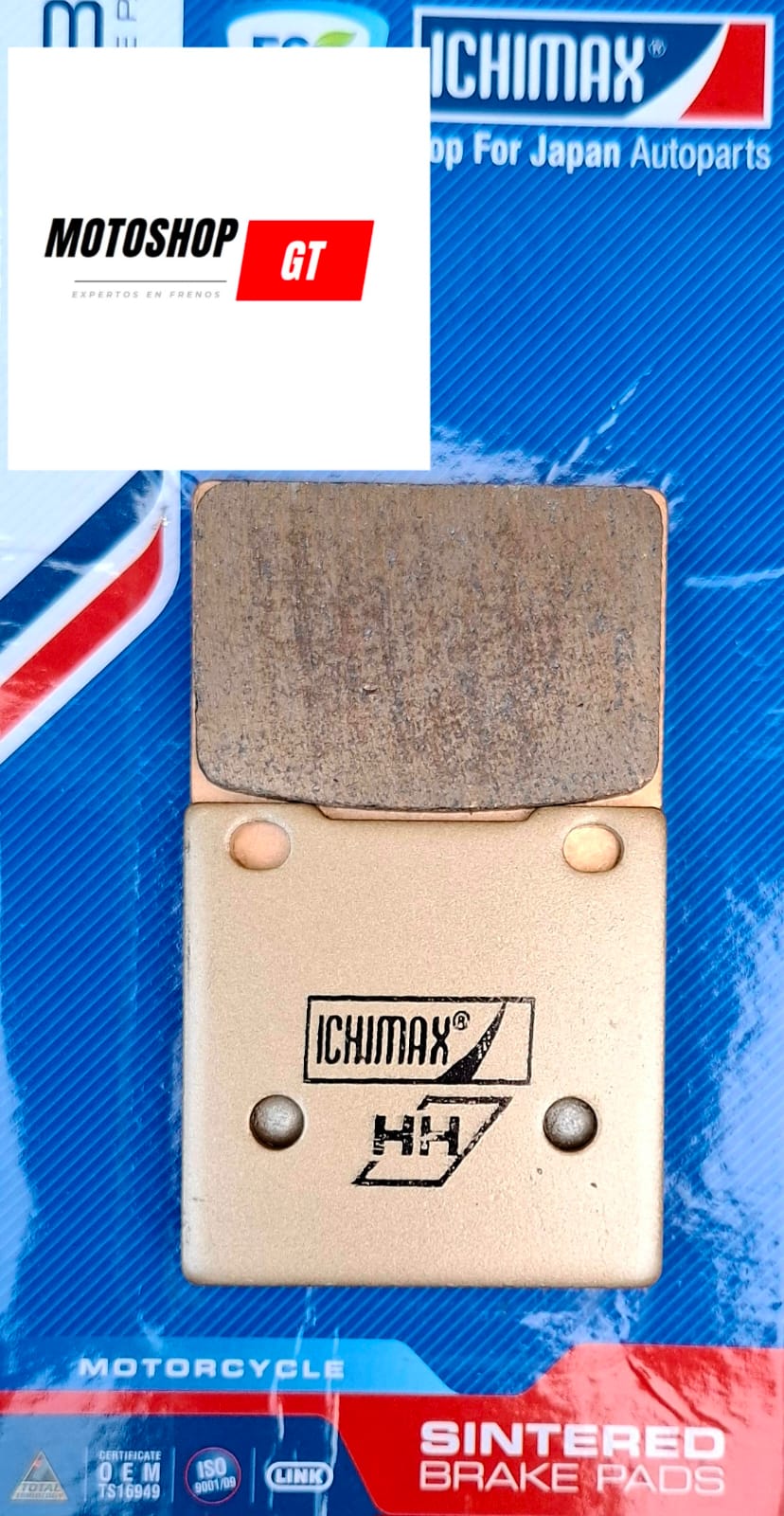 Pastilla de Freno Trasera SUZUKI GS 500 / KATANA 750 ICHIMAX