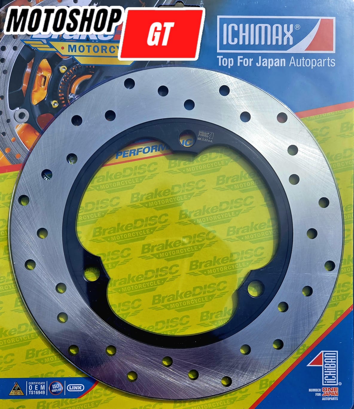 Disco de Freno Trasero Suzuki GIXXER 250 ICHIMAX