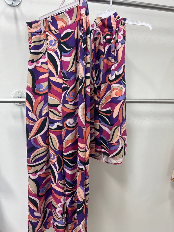 Violet Stamped Pants (Talla S) thumbnail