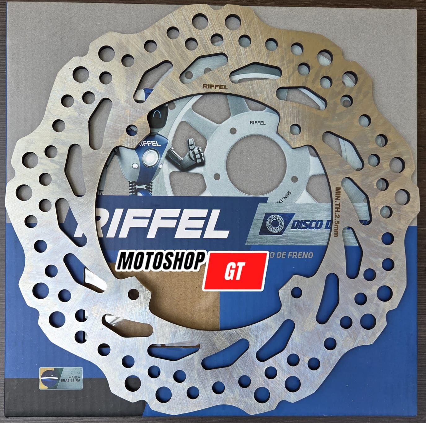 Disco de Freno Delantero CRF250F RIFFEL