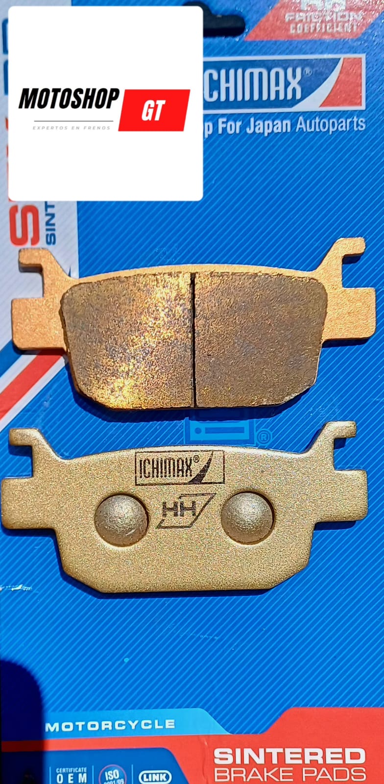 Pastilla de Freno Trasera BENELLI 250 / 300 ICHIMAX