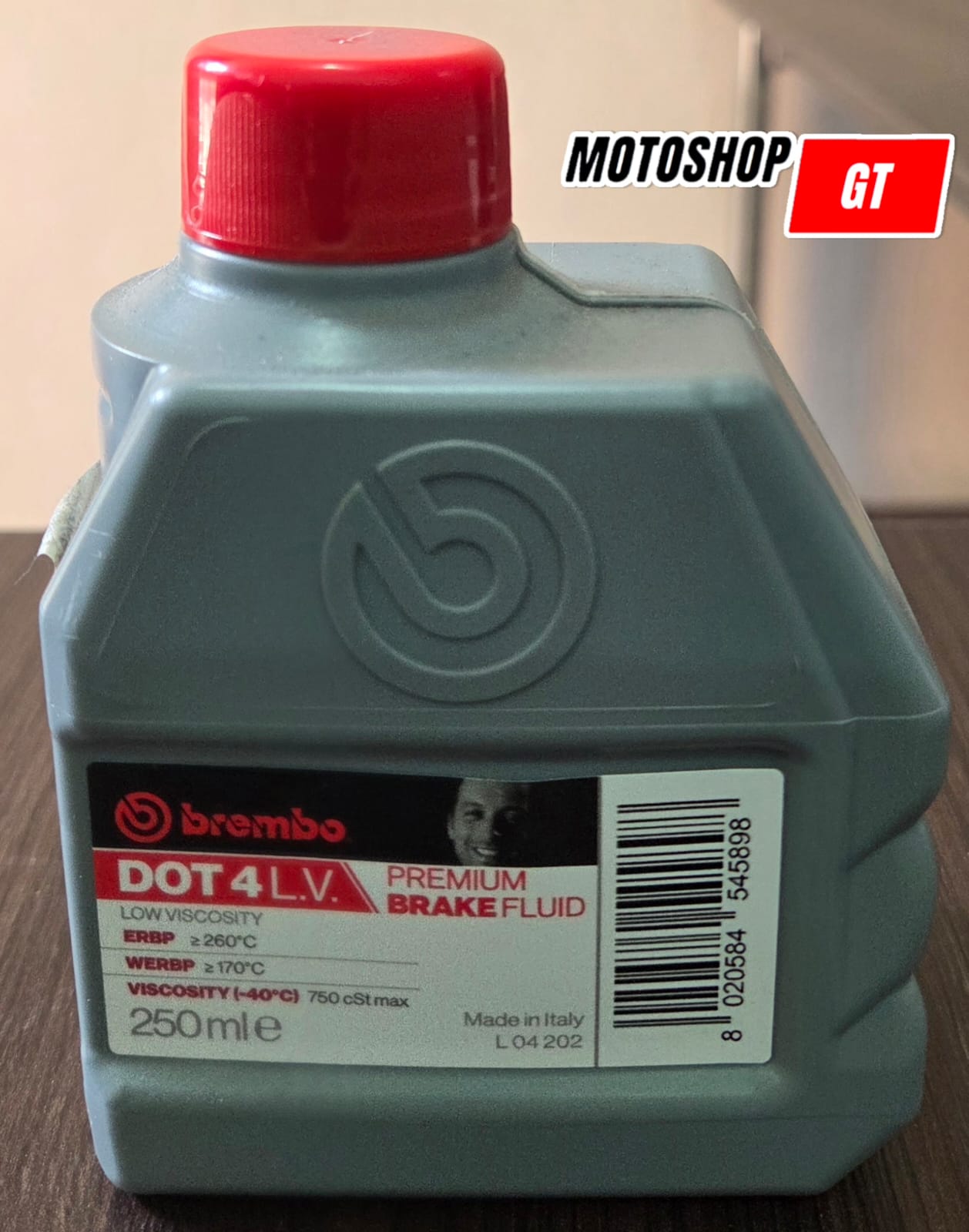 Liquido de Freno DOT4 Baja Viscosidad 250ml Brembo