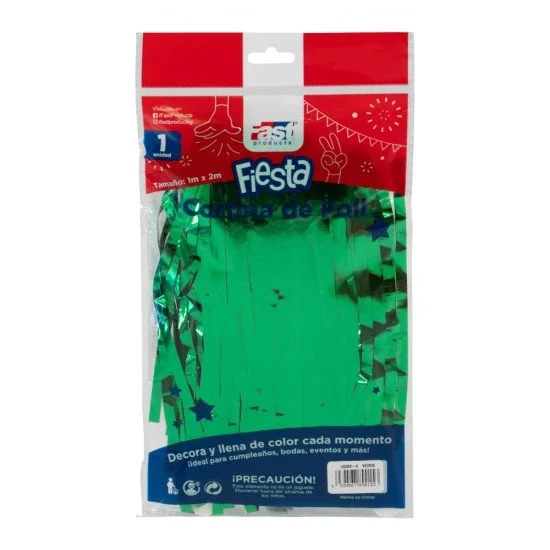 CORTINA FOIL FAST 1X2MT VERDE