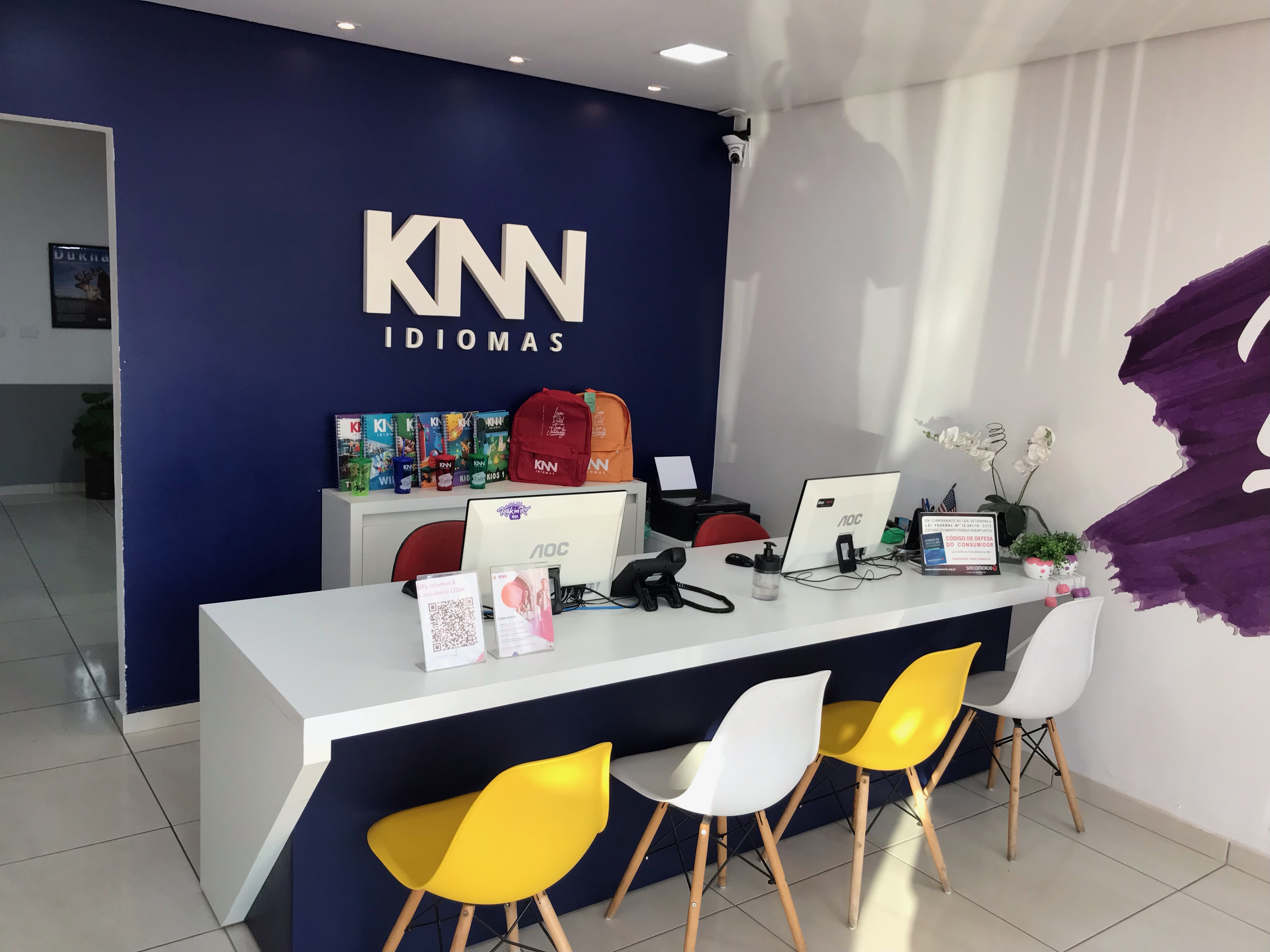 Recepção da Escola KNN BOITUVA