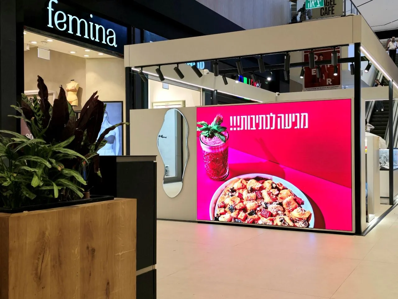 מסכי לד פנים