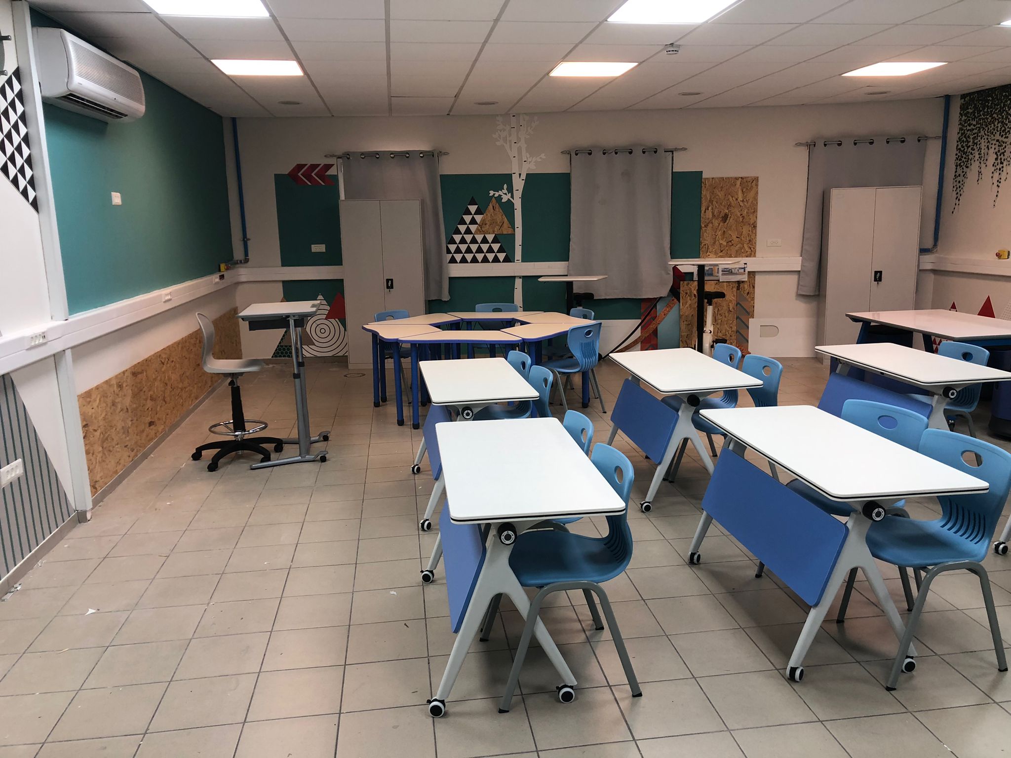 חדרי לימוד וספריות — כיתה פעילה שהקמנו