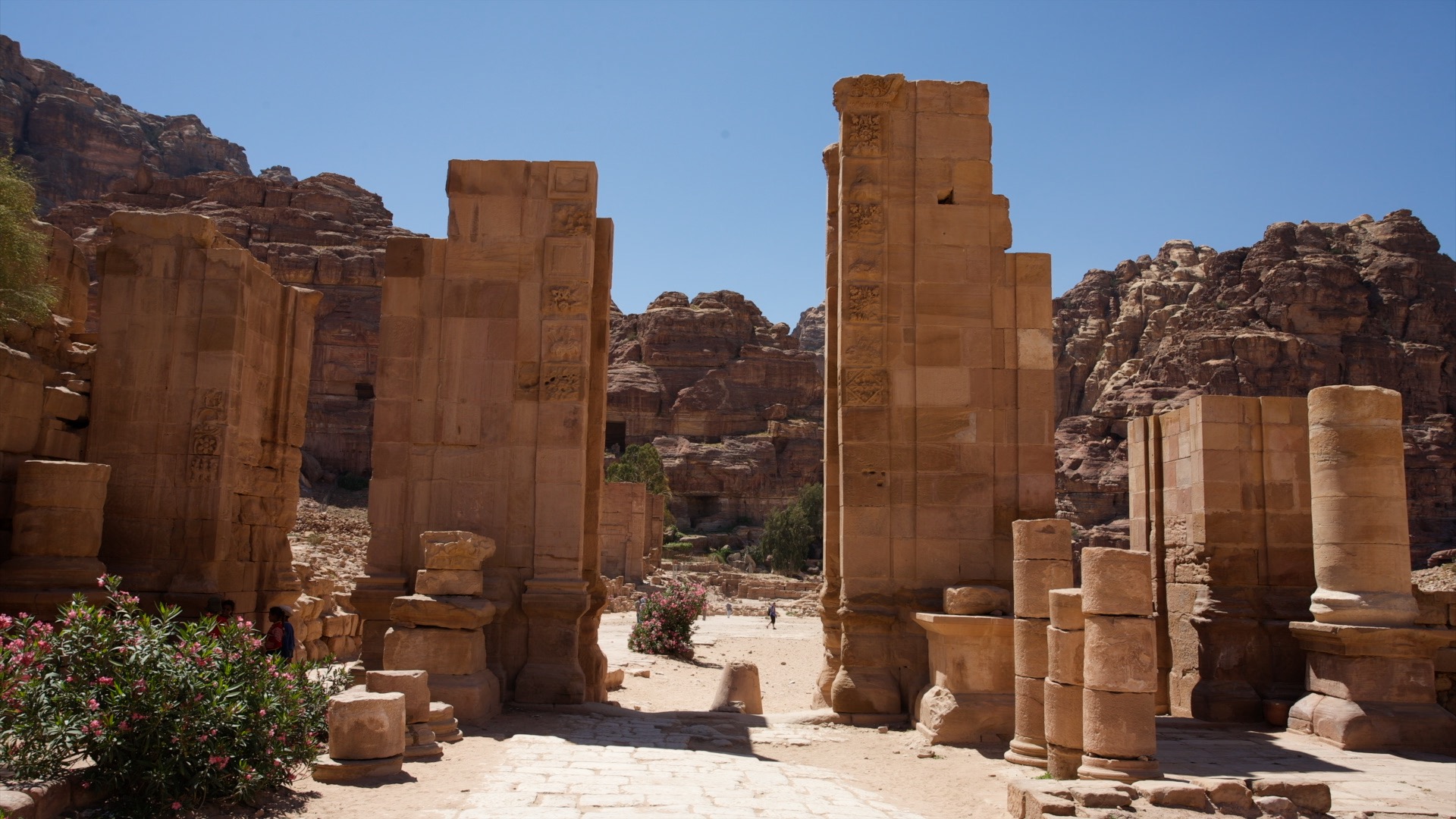 Jordan, Petra - Hadrian's Gate