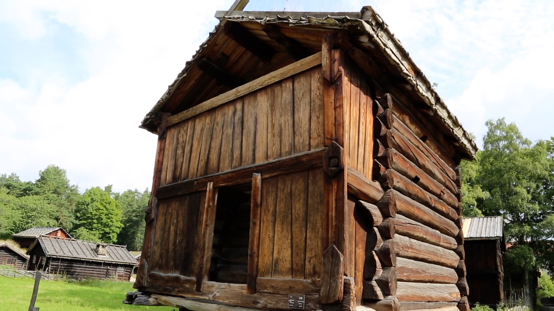 Norway, Holshagen - Traditional Storethouse 1650