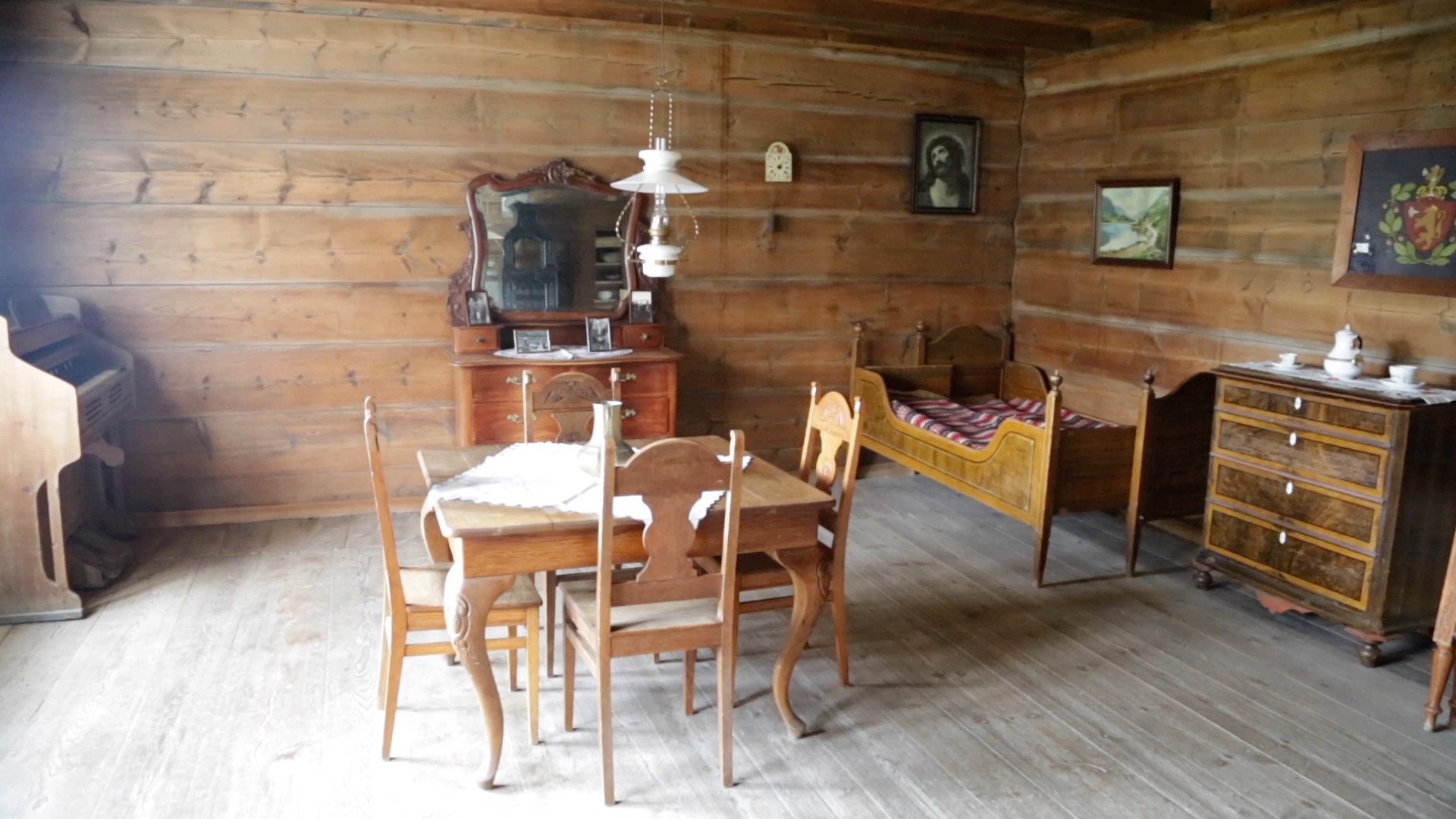 Norway, Voss - Traditional Dwelling 1850