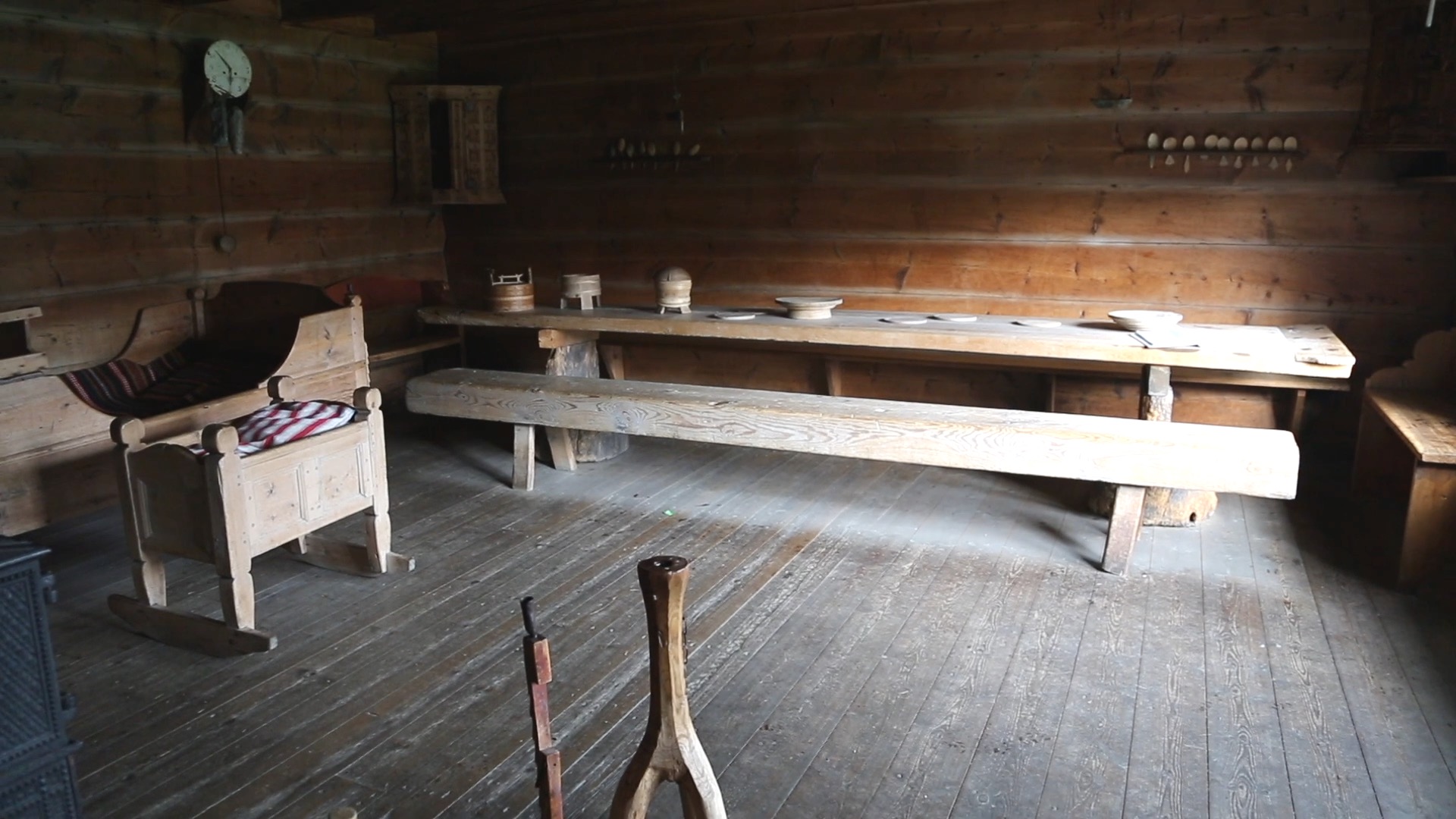 Norway, Voss - Traditional Living house 19th century
