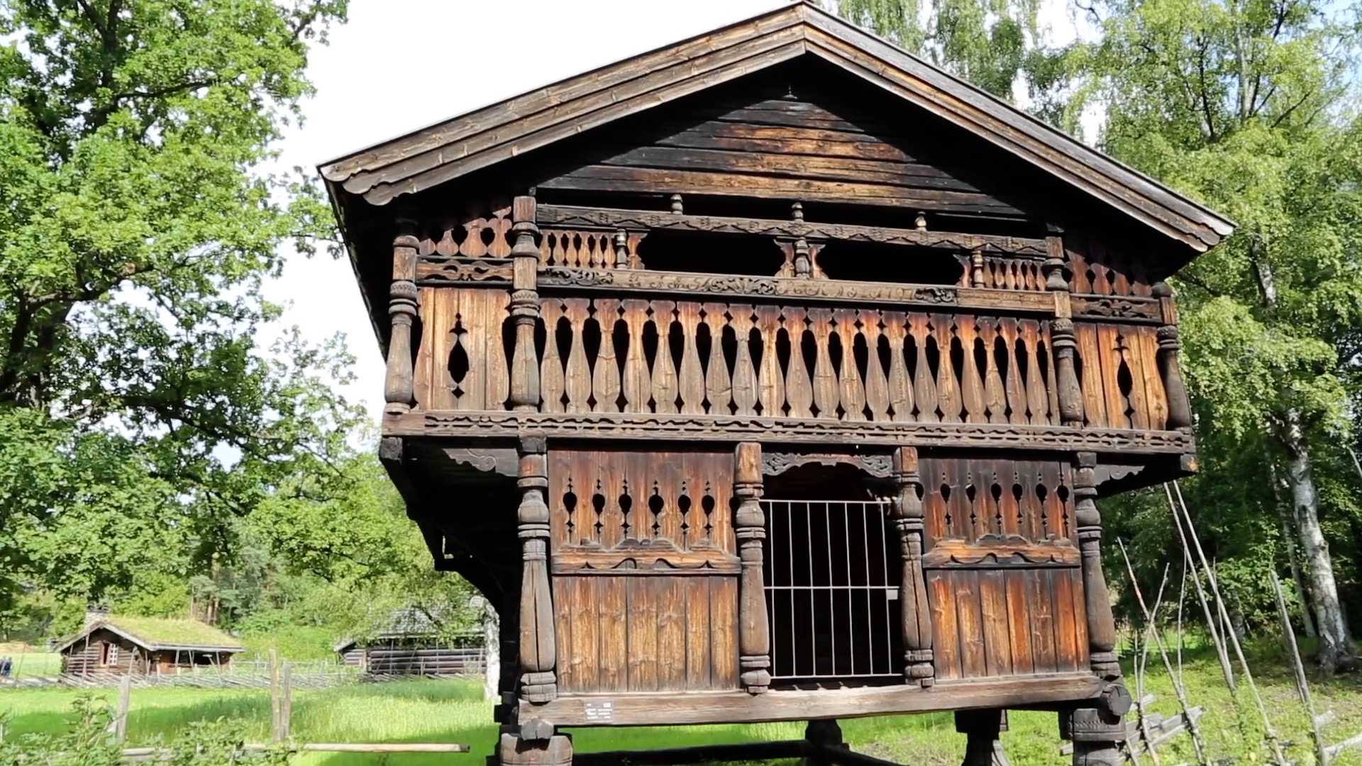 Norway, Grimsgard - Traditional Storethouse 1700-1800