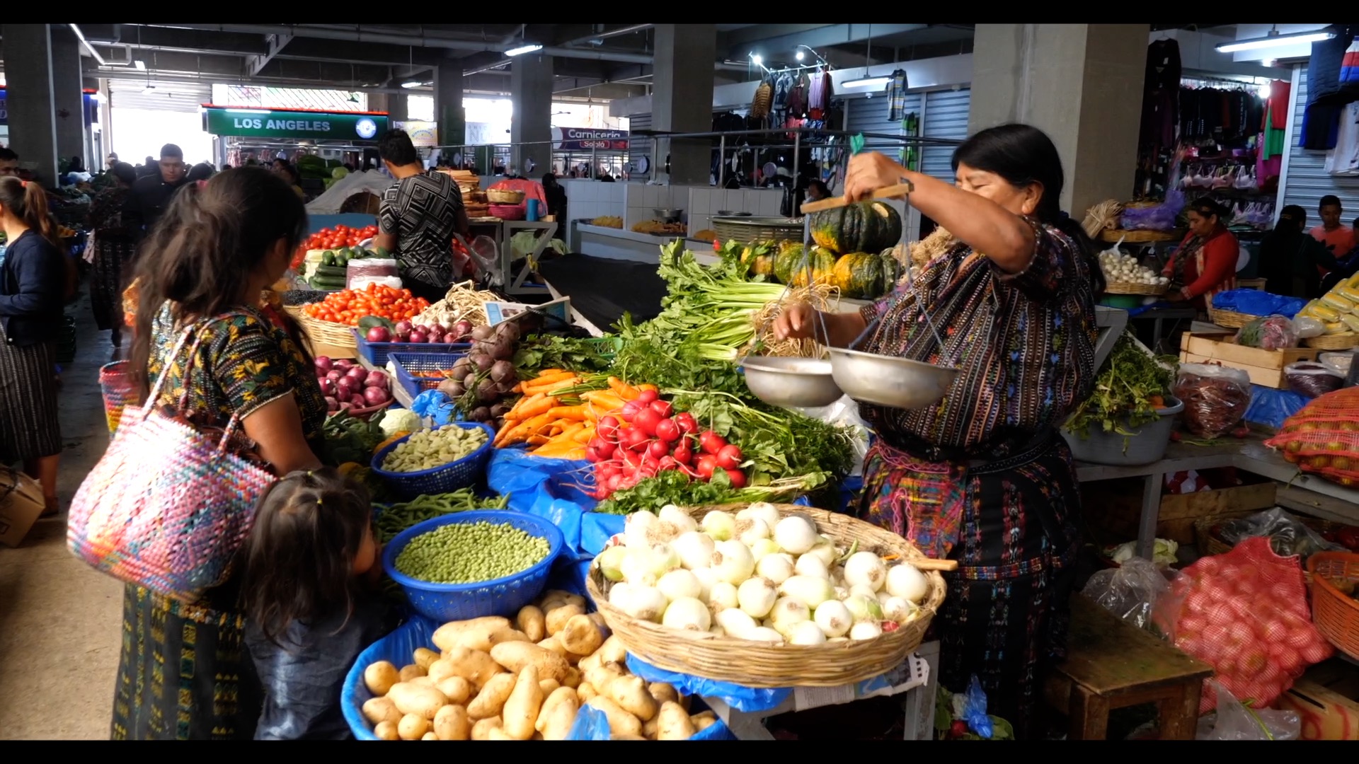 Guatemala, Santa Maria de Jesus - Traditional Market