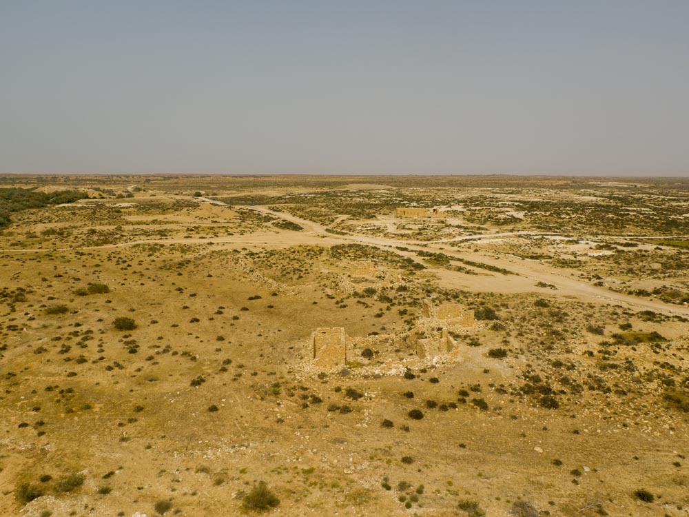Israel, Haluza (Elusa) Nabatean city - Hebrew Narration