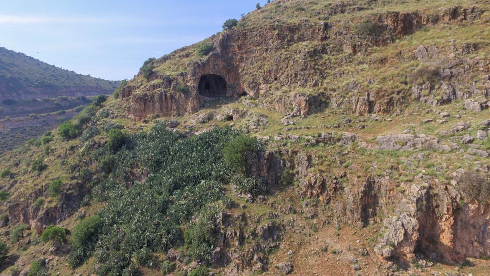 Israel, Hilazon Prehistoric Burial Cave - Hebrew Narration