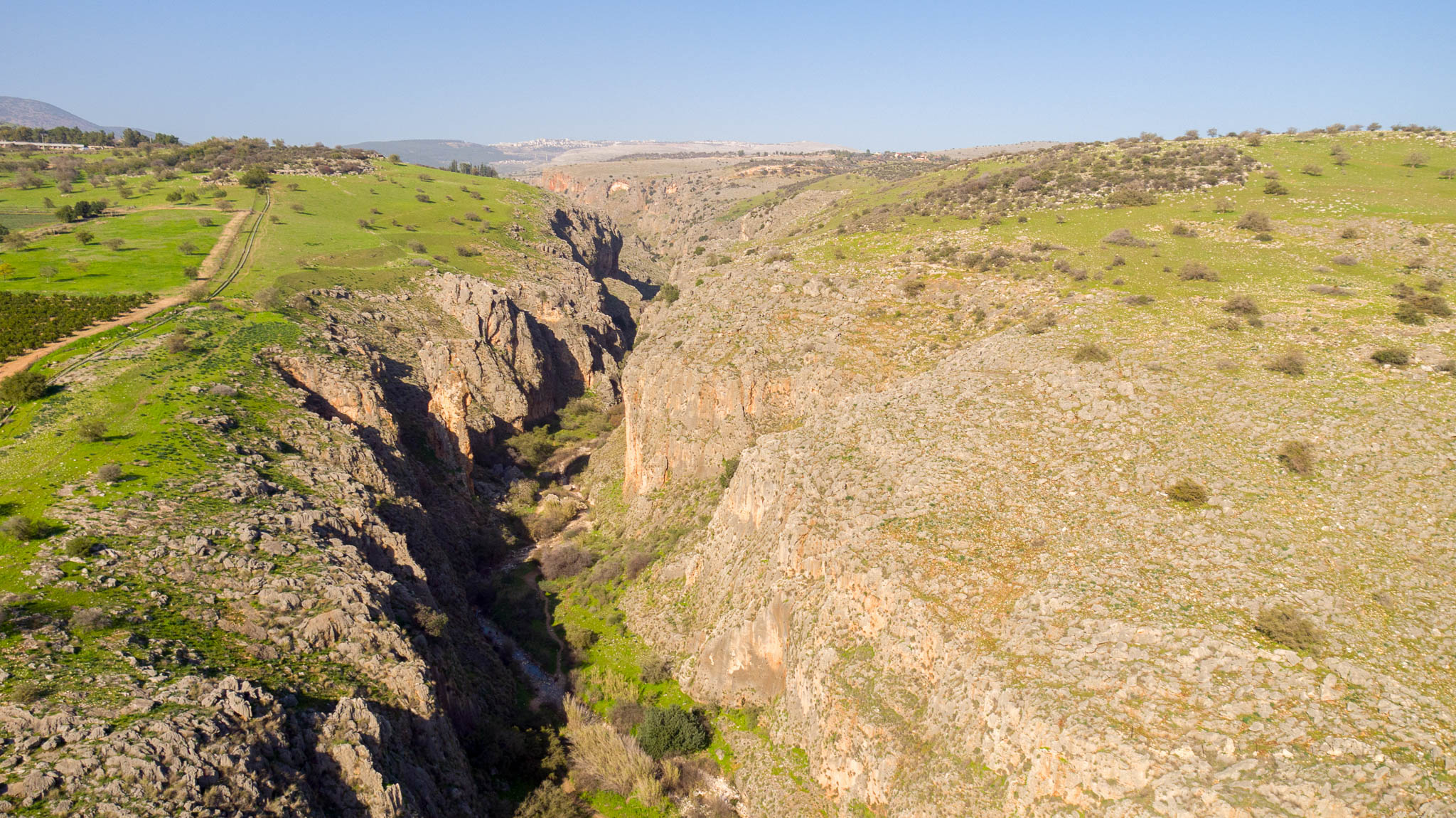 Israel, Nahal Amud Prehistoric Caves