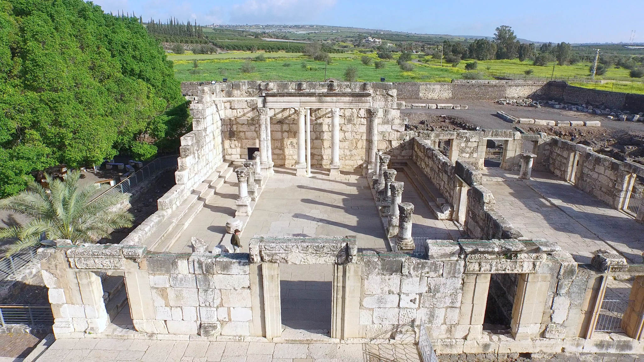Israel, Capernaum Ancient Synagogue