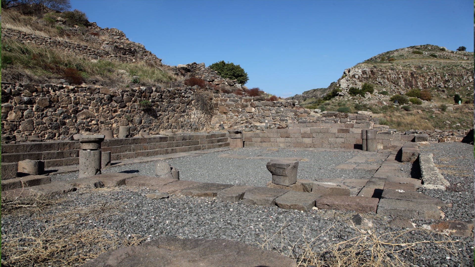Israel, Gamla Ancient Synagogue