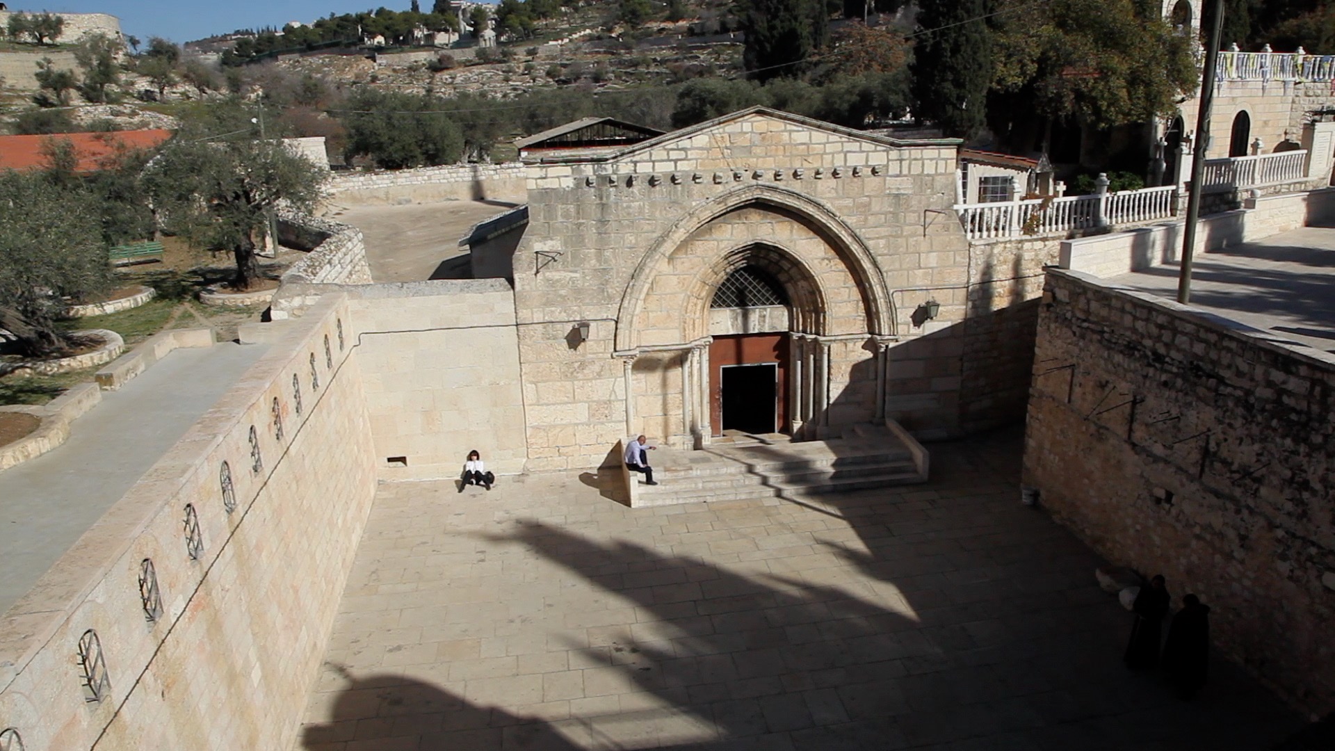 Israel, Jerusalem, Crusader Church of the Tomb of Mary