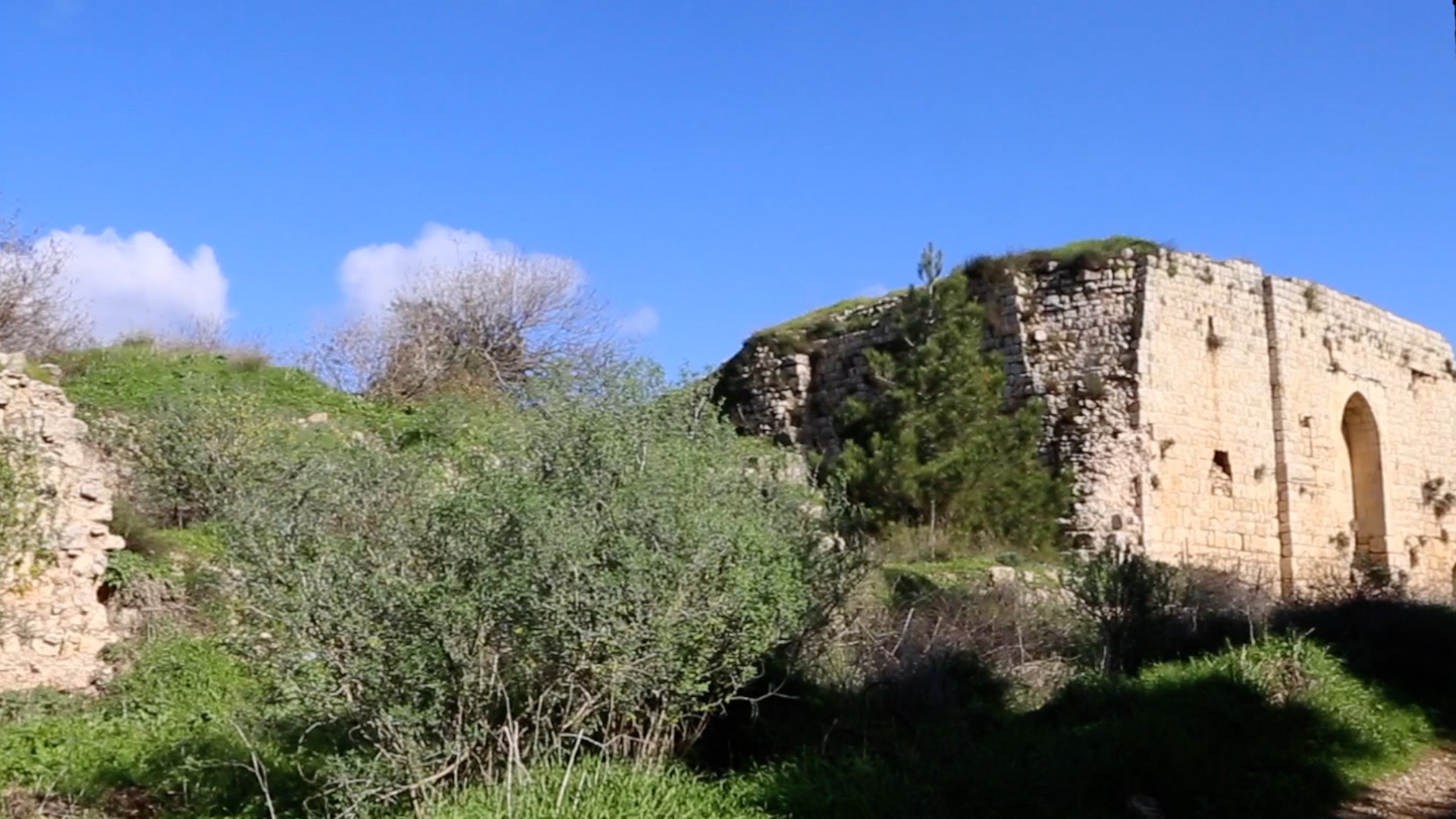 Israel, Hunin(Castellum Novum) Crusader Castle