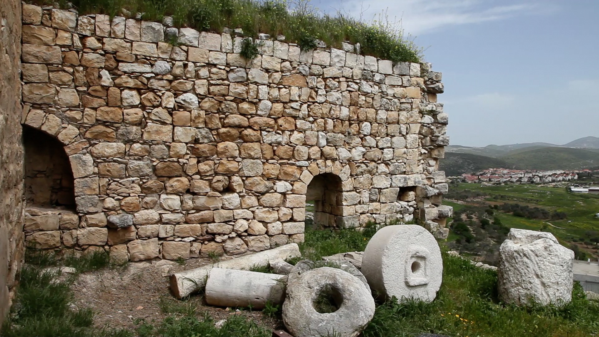 Israel, Mi'ilya(Castellum Regis) Crusader Castle