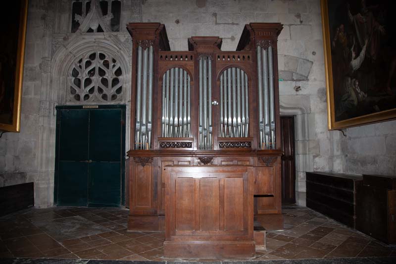 France, Autun Cathedral of Saint Lazarus - organ