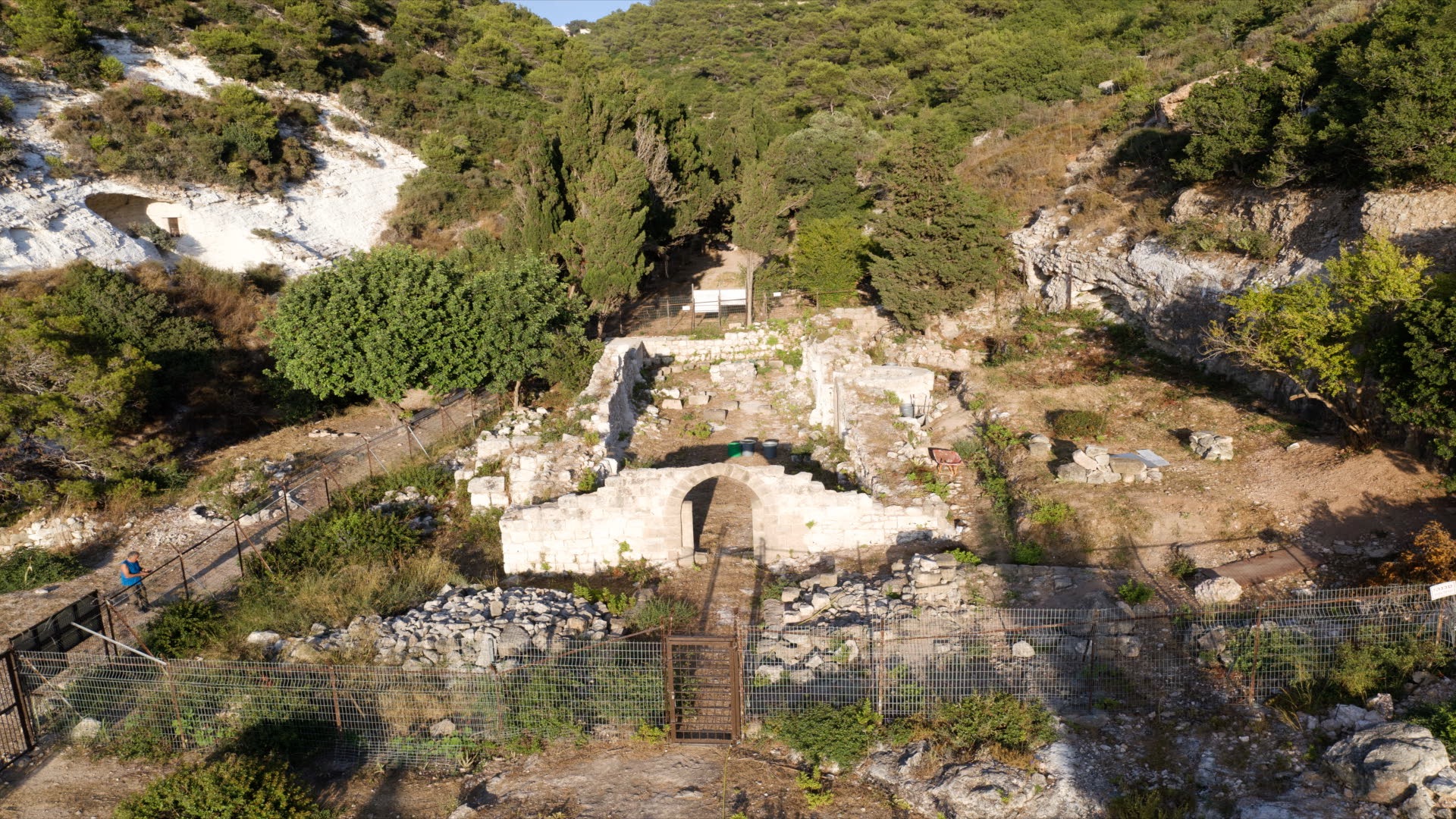 Israel, Haifa, Nahal Siach Carmelite Monastery