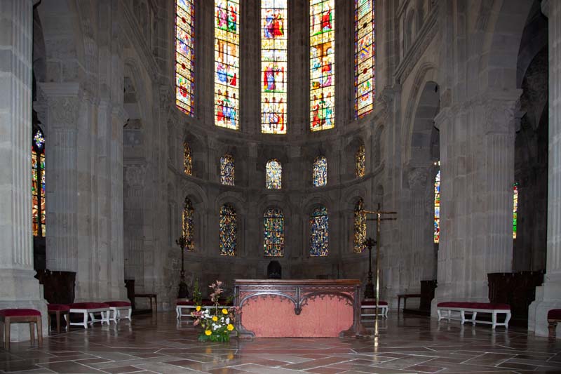 France, Autun Cathedral of Saint Lazarus - Apse