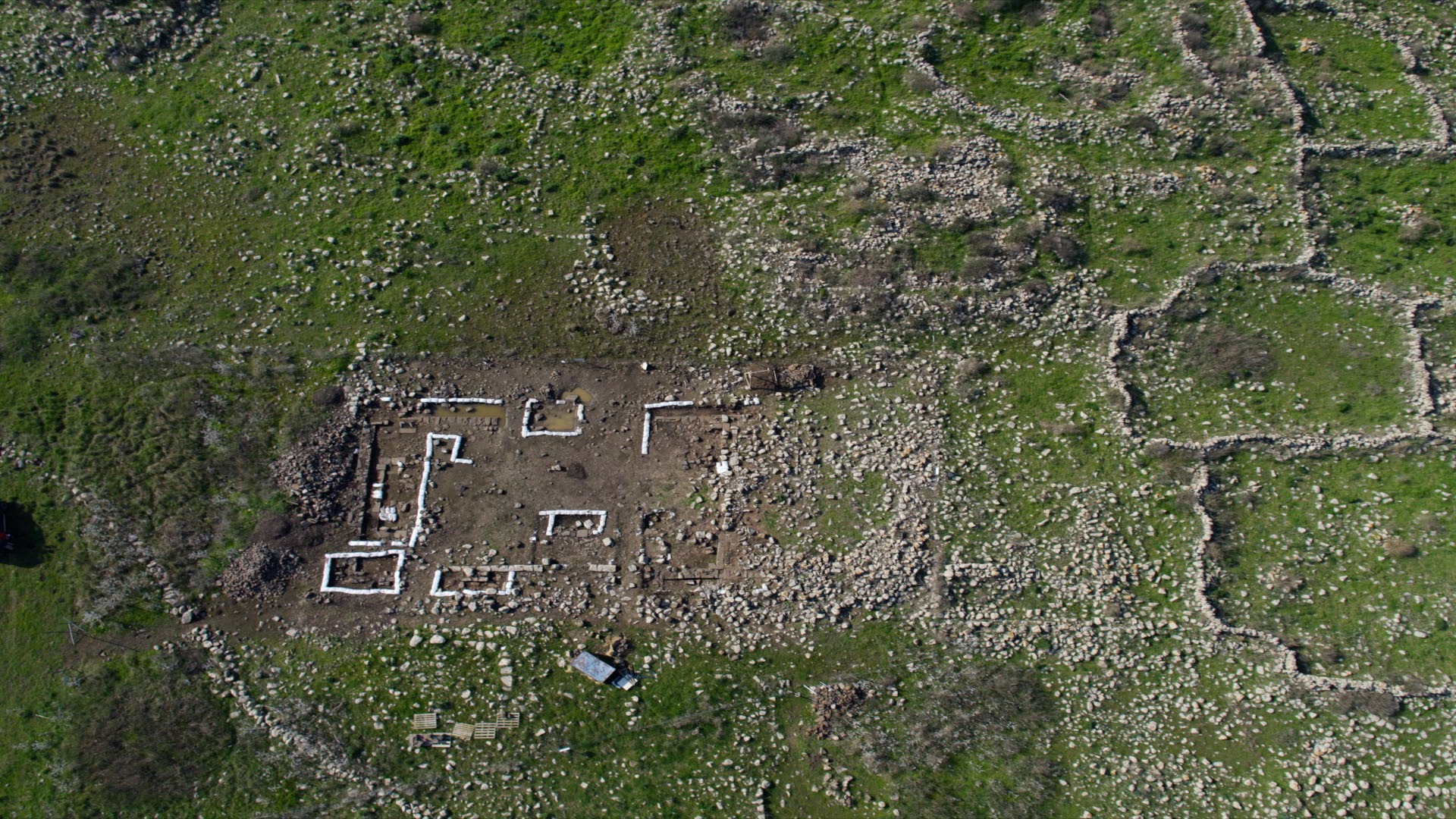 Israel, Natur (Golan) Ancient  Synagogue