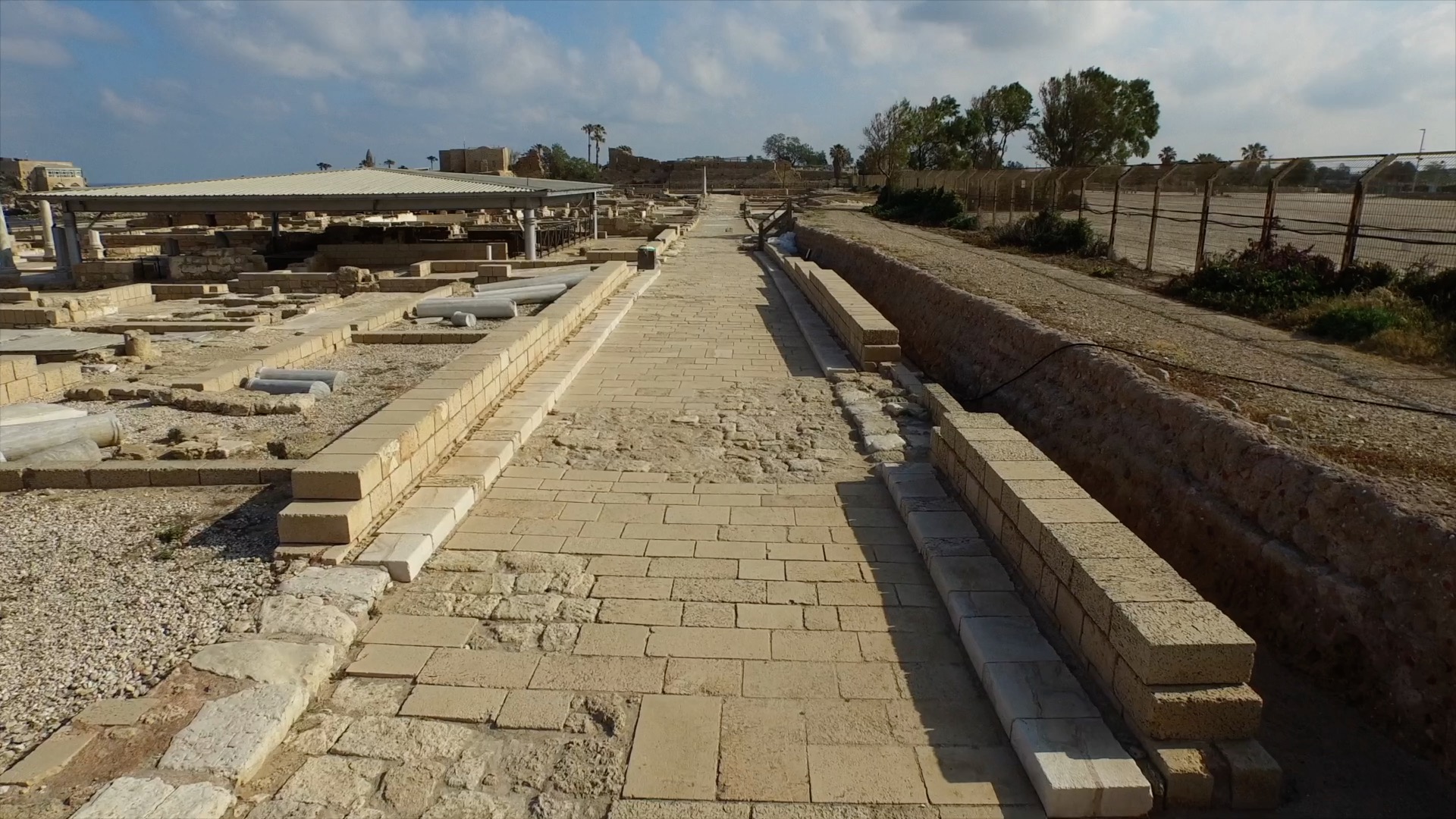 Israel, Caesarea Maritima - Cardo Maximus