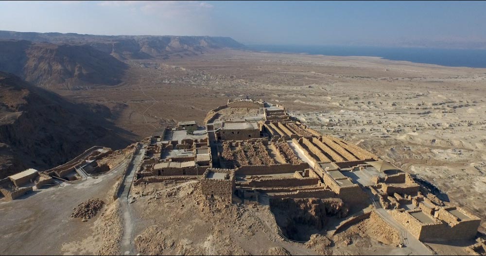 Israel, Masada -Administrative area and storehouse