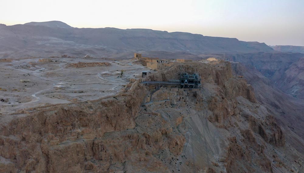 Israel, Masada - East Walls