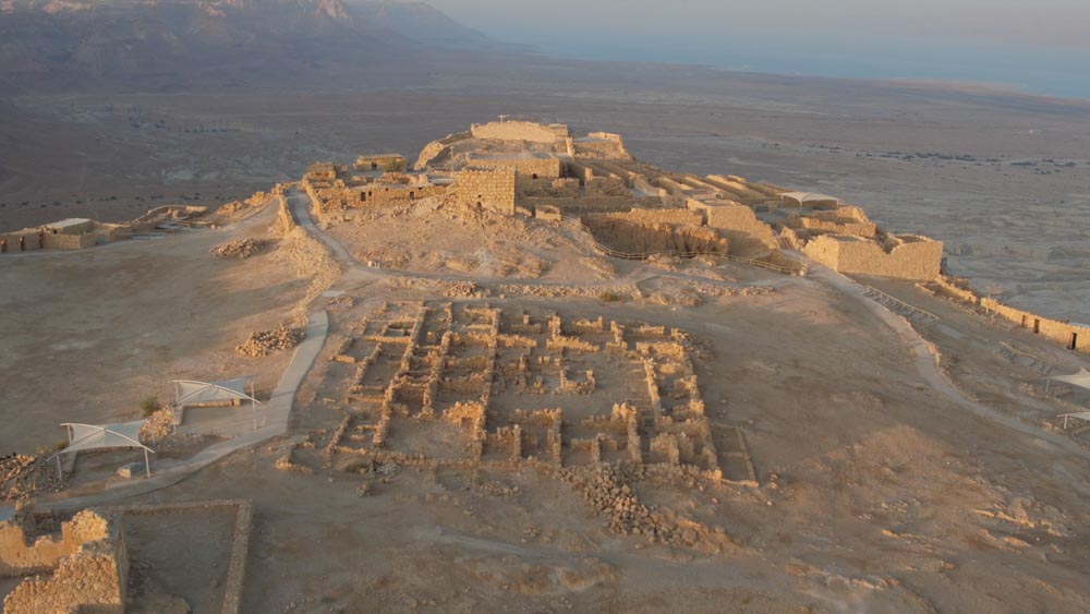 Israel, Masada - Roman Barracks
