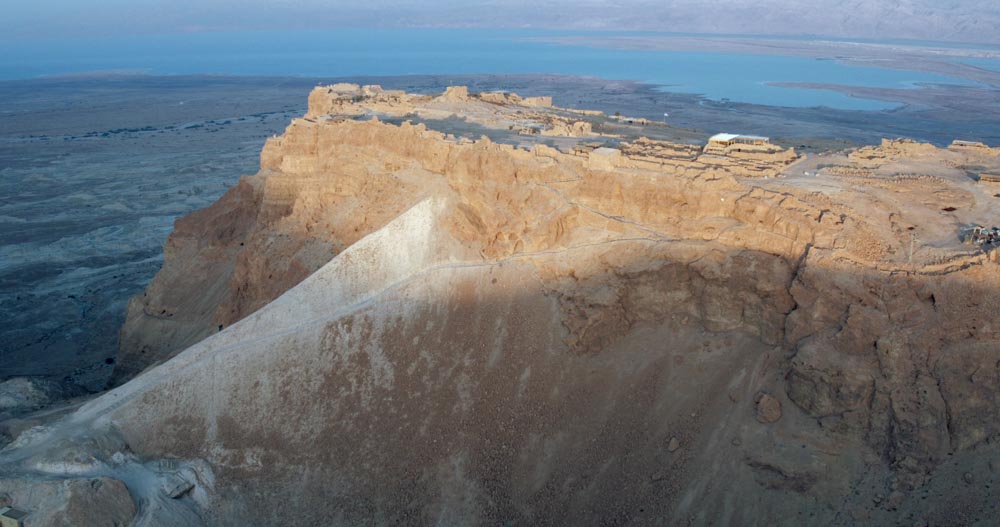 Israel, Masada - Roman Ramp